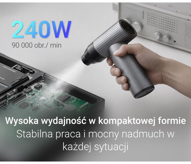 Silver Monkey Dmuchawa wielofunkcyjna Pro AirStorm 500 - 1510056 - zdjęcie 5